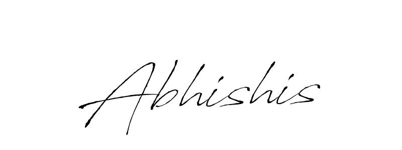 Create a beautiful signature design for name Abhishis. With this signature (Antro_Vectra) fonts, you can make a handwritten signature for free. Abhishis signature style 6 images and pictures png