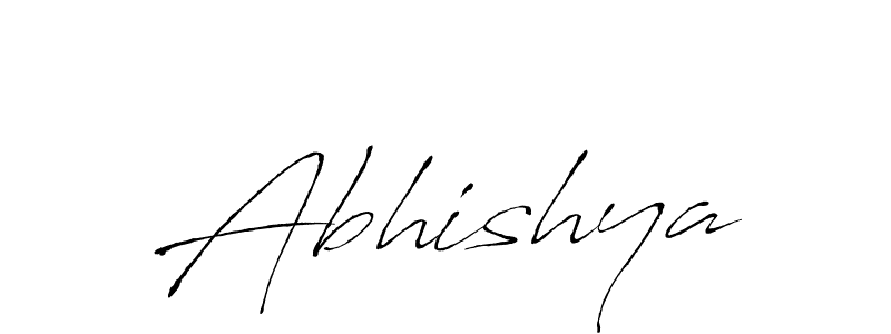 Create a beautiful signature design for name Abhishya. With this signature (Antro_Vectra) fonts, you can make a handwritten signature for free. Abhishya signature style 6 images and pictures png
