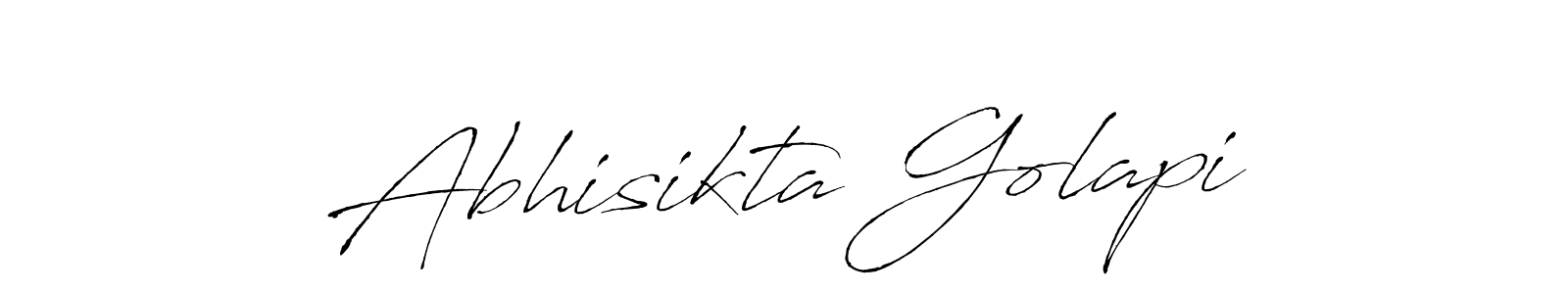 Design your own signature with our free online signature maker. With this signature software, you can create a handwritten (Antro_Vectra) signature for name Abhisikta Golapi. Abhisikta Golapi signature style 6 images and pictures png