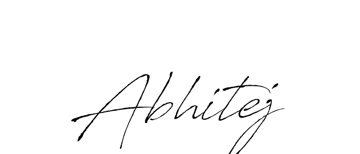 Use a signature maker to create a handwritten signature online. With this signature software, you can design (Antro_Vectra) your own signature for name Abhitej. Abhitej signature style 6 images and pictures png