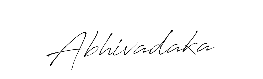 How to make Abhivadaka signature? Antro_Vectra is a professional autograph style. Create handwritten signature for Abhivadaka name. Abhivadaka signature style 6 images and pictures png