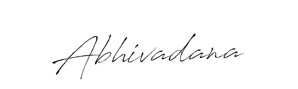 Use a signature maker to create a handwritten signature online. With this signature software, you can design (Antro_Vectra) your own signature for name Abhivadana. Abhivadana signature style 6 images and pictures png