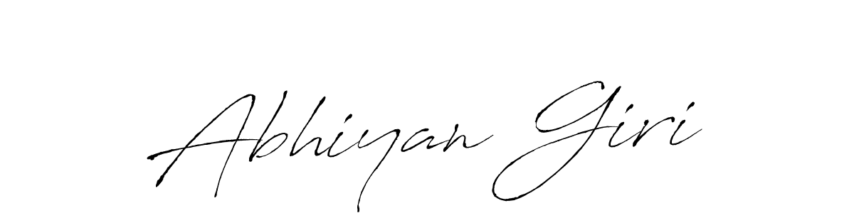 How to make Abhiyan Giri signature? Antro_Vectra is a professional autograph style. Create handwritten signature for Abhiyan Giri name. Abhiyan Giri signature style 6 images and pictures png