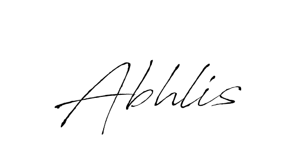 How to make Abhlis name signature. Use Antro_Vectra style for creating short signs online. This is the latest handwritten sign. Abhlis signature style 6 images and pictures png