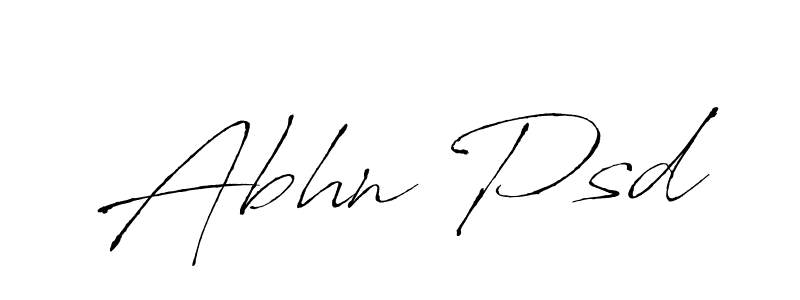 Also You can easily find your signature by using the search form. We will create Abhn Psd name handwritten signature images for you free of cost using Antro_Vectra sign style. Abhn Psd signature style 6 images and pictures png