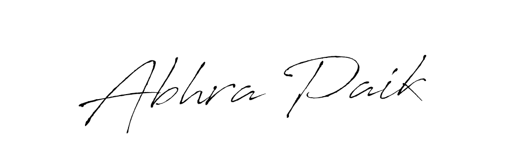 Also You can easily find your signature by using the search form. We will create Abhra Paik name handwritten signature images for you free of cost using Antro_Vectra sign style. Abhra Paik signature style 6 images and pictures png