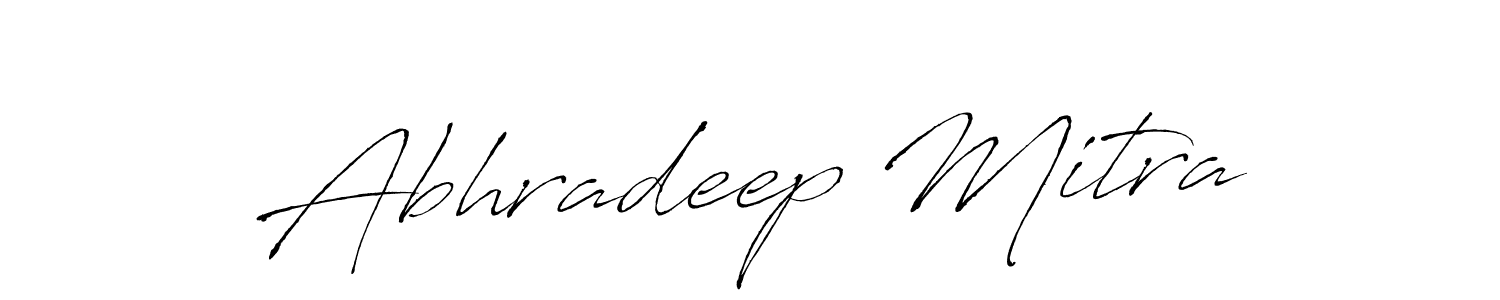 How to make Abhradeep Mitra signature? Antro_Vectra is a professional autograph style. Create handwritten signature for Abhradeep Mitra name. Abhradeep Mitra signature style 6 images and pictures png