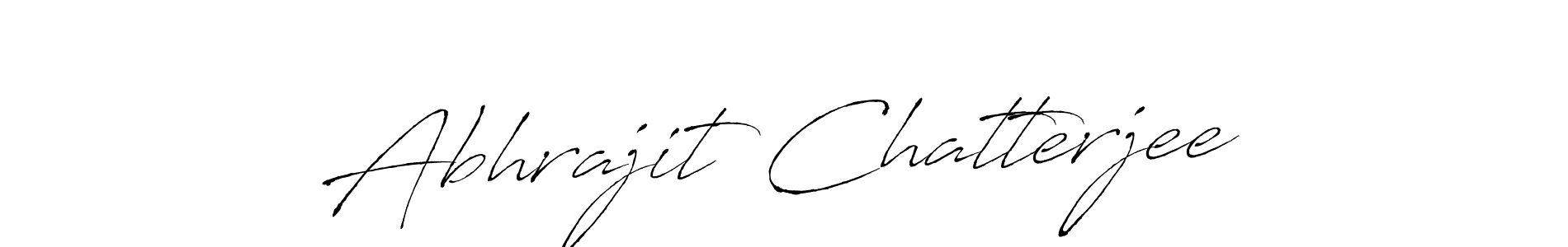 Use a signature maker to create a handwritten signature online. With this signature software, you can design (Antro_Vectra) your own signature for name Abhrajit Chatterjee. Abhrajit Chatterjee signature style 6 images and pictures png