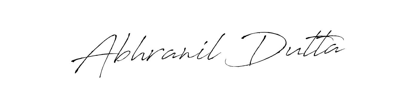 Make a beautiful signature design for name Abhranil Dutta. Use this online signature maker to create a handwritten signature for free. Abhranil Dutta signature style 6 images and pictures png