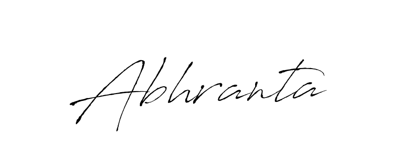 Abhranta stylish signature style. Best Handwritten Sign (Antro_Vectra) for my name. Handwritten Signature Collection Ideas for my name Abhranta. Abhranta signature style 6 images and pictures png