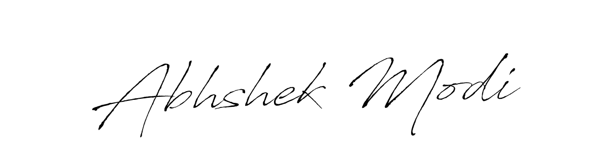 Use a signature maker to create a handwritten signature online. With this signature software, you can design (Antro_Vectra) your own signature for name Abhshek Modi. Abhshek Modi signature style 6 images and pictures png