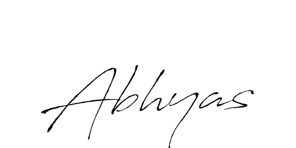 Create a beautiful signature design for name Abhyas. With this signature (Antro_Vectra) fonts, you can make a handwritten signature for free. Abhyas signature style 6 images and pictures png
