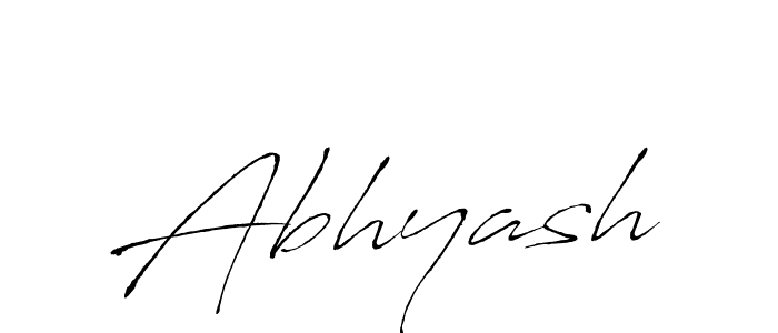 How to make Abhyash name signature. Use Antro_Vectra style for creating short signs online. This is the latest handwritten sign. Abhyash signature style 6 images and pictures png