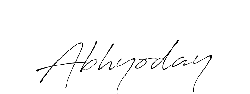 How to make Abhyoday signature? Antro_Vectra is a professional autograph style. Create handwritten signature for Abhyoday name. Abhyoday signature style 6 images and pictures png