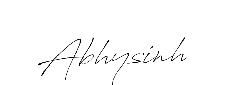 Create a beautiful signature design for name Abhysinh. With this signature (Antro_Vectra) fonts, you can make a handwritten signature for free. Abhysinh signature style 6 images and pictures png