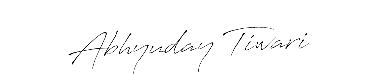 How to make Abhyuday Tiwari signature? Antro_Vectra is a professional autograph style. Create handwritten signature for Abhyuday Tiwari name. Abhyuday Tiwari signature style 6 images and pictures png