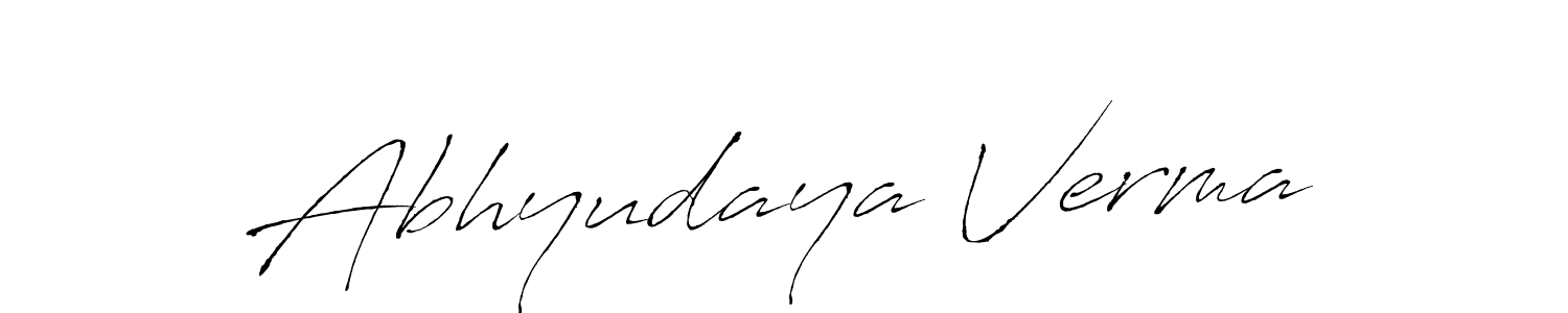 It looks lik you need a new signature style for name Abhyudaya Verma. Design unique handwritten (Antro_Vectra) signature with our free signature maker in just a few clicks. Abhyudaya Verma signature style 6 images and pictures png