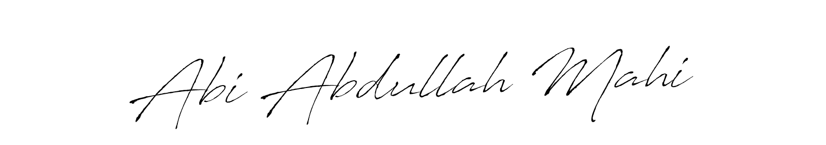 Similarly Antro_Vectra is the best handwritten signature design. Signature creator online .You can use it as an online autograph creator for name Abi Abdullah Mahi. Abi Abdullah Mahi signature style 6 images and pictures png