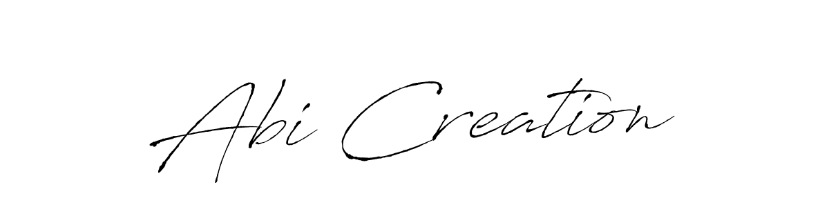 Here are the top 10 professional signature styles for the name Abi Creation. These are the best autograph styles you can use for your name. Abi Creation signature style 6 images and pictures png