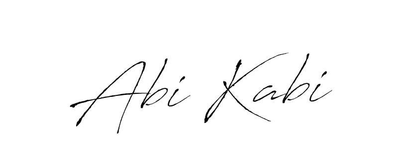 Use a signature maker to create a handwritten signature online. With this signature software, you can design (Antro_Vectra) your own signature for name Abi Kabi. Abi Kabi signature style 6 images and pictures png