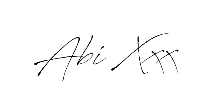 It looks lik you need a new signature style for name Abi Xxx. Design unique handwritten (Antro_Vectra) signature with our free signature maker in just a few clicks. Abi Xxx signature style 6 images and pictures png