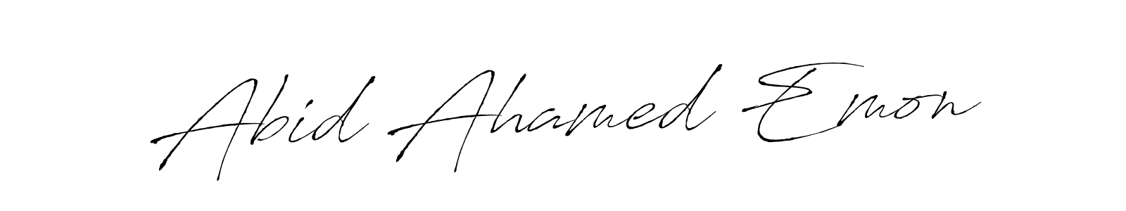 Antro_Vectra is a professional signature style that is perfect for those who want to add a touch of class to their signature. It is also a great choice for those who want to make their signature more unique. Get Abid Ahamed Emon name to fancy signature for free. Abid Ahamed Emon signature style 6 images and pictures png