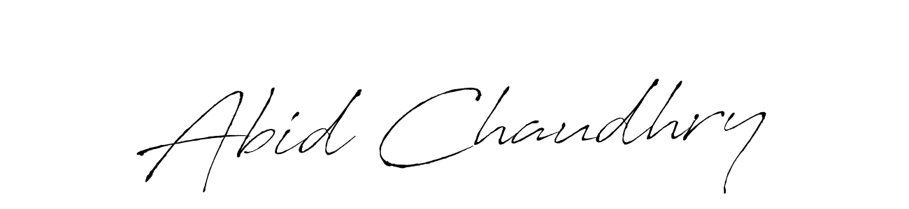 Also You can easily find your signature by using the search form. We will create Abid Chaudhry name handwritten signature images for you free of cost using Antro_Vectra sign style. Abid Chaudhry signature style 6 images and pictures png