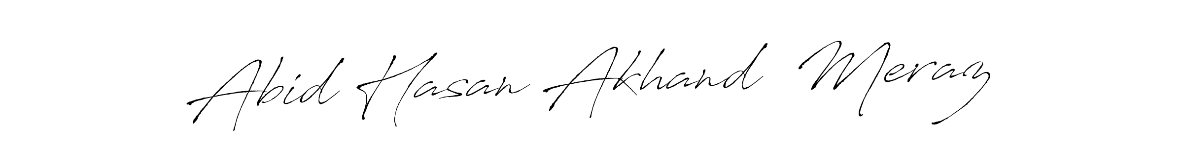 Antro_Vectra is a professional signature style that is perfect for those who want to add a touch of class to their signature. It is also a great choice for those who want to make their signature more unique. Get Abid Hasan Akhand  Meraz name to fancy signature for free. Abid Hasan Akhand  Meraz signature style 6 images and pictures png