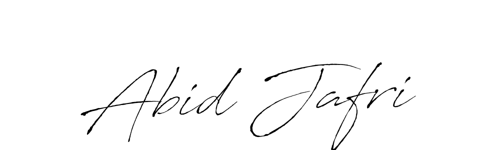 How to make Abid Jafri signature? Antro_Vectra is a professional autograph style. Create handwritten signature for Abid Jafri name. Abid Jafri signature style 6 images and pictures png