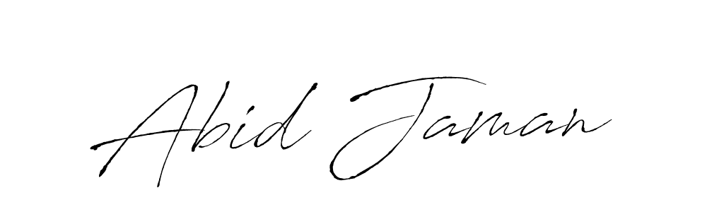 if you are searching for the best signature style for your name Abid Jaman. so please give up your signature search. here we have designed multiple signature styles  using Antro_Vectra. Abid Jaman signature style 6 images and pictures png
