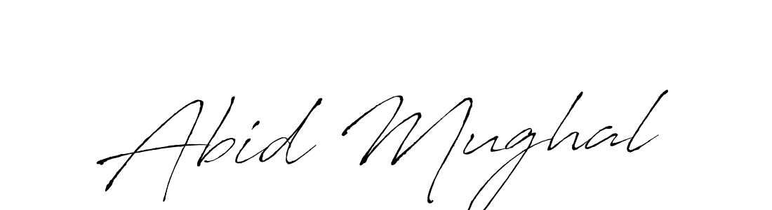 Create a beautiful signature design for name Abid Mughal. With this signature (Antro_Vectra) fonts, you can make a handwritten signature for free. Abid Mughal signature style 6 images and pictures png