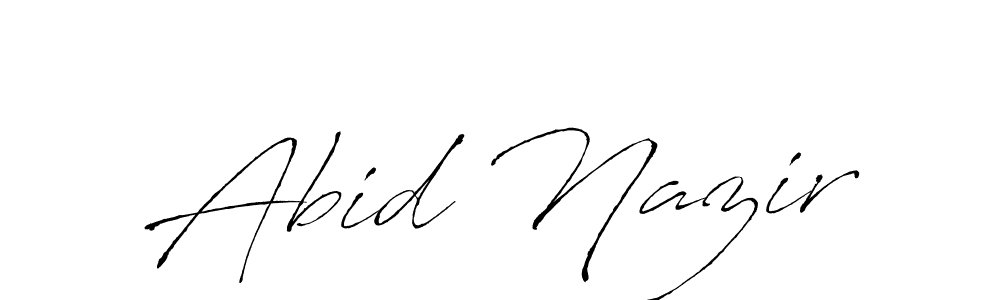 Also You can easily find your signature by using the search form. We will create Abid Nazir name handwritten signature images for you free of cost using Antro_Vectra sign style. Abid Nazir signature style 6 images and pictures png