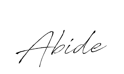 The best way (Antro_Vectra) to make a short signature is to pick only two or three words in your name. The name Abide include a total of six letters. For converting this name. Abide signature style 6 images and pictures png