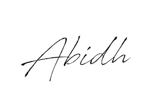 Also we have Abidh name is the best signature style. Create professional handwritten signature collection using Antro_Vectra autograph style. Abidh signature style 6 images and pictures png