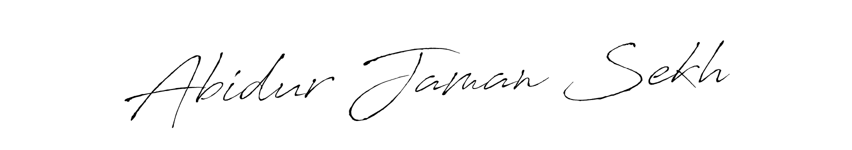 Make a short Abidur Jaman Sekh signature style. Manage your documents anywhere anytime using Antro_Vectra. Create and add eSignatures, submit forms, share and send files easily. Abidur Jaman Sekh signature style 6 images and pictures png