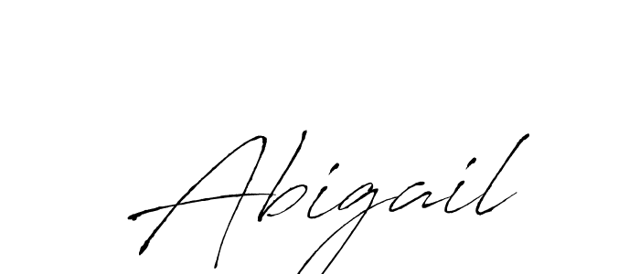 Design your own signature with our free online signature maker. With this signature software, you can create a handwritten (Antro_Vectra) signature for name Abigail. Abigail signature style 6 images and pictures png