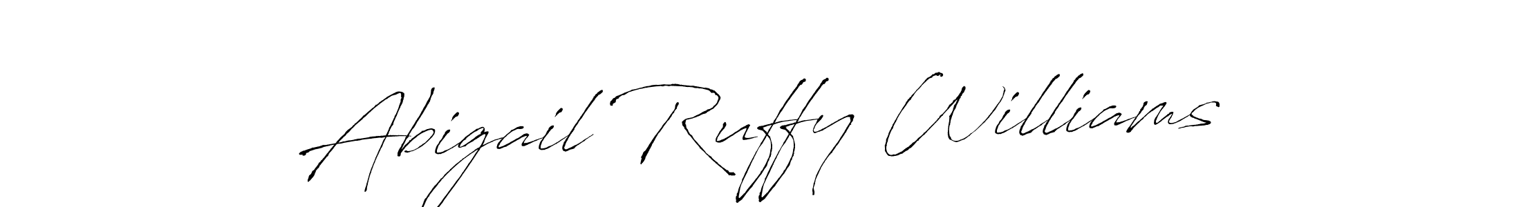 Check out images of Autograph of Abigail Ruffy Williams name. Actor Abigail Ruffy Williams Signature Style. Antro_Vectra is a professional sign style online. Abigail Ruffy Williams signature style 6 images and pictures png