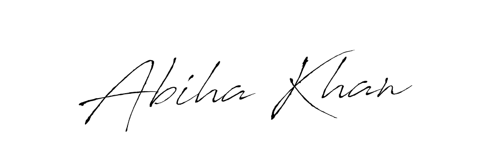 Make a short Abiha Khan signature style. Manage your documents anywhere anytime using Antro_Vectra. Create and add eSignatures, submit forms, share and send files easily. Abiha Khan signature style 6 images and pictures png