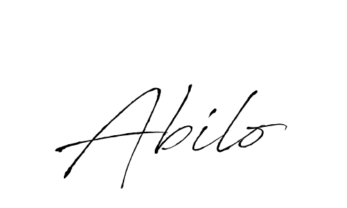 You should practise on your own different ways (Antro_Vectra) to write your name (Abilo) in signature. don't let someone else do it for you. Abilo signature style 6 images and pictures png