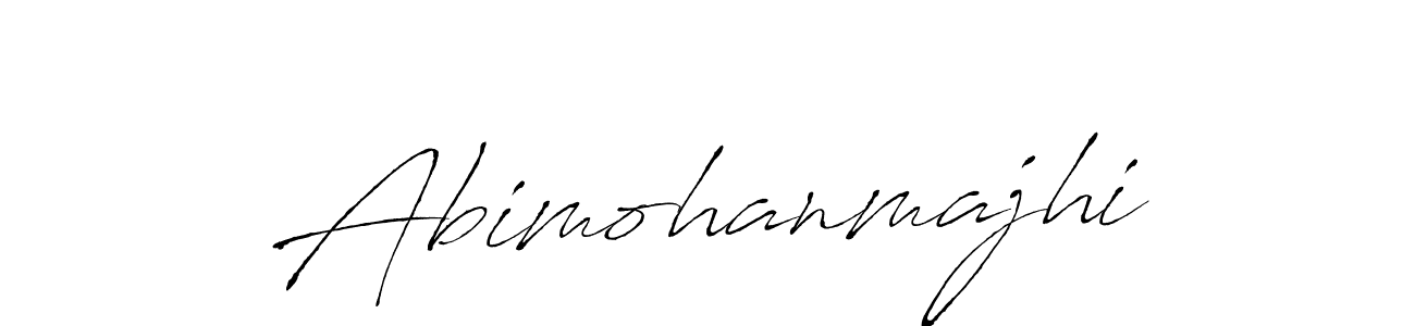 Make a beautiful signature design for name Abimohanmajhi. With this signature (Antro_Vectra) style, you can create a handwritten signature for free. Abimohanmajhi signature style 6 images and pictures png