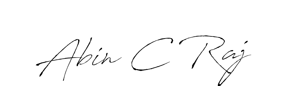 How to make Abin C Raj signature? Antro_Vectra is a professional autograph style. Create handwritten signature for Abin C Raj name. Abin C Raj signature style 6 images and pictures png