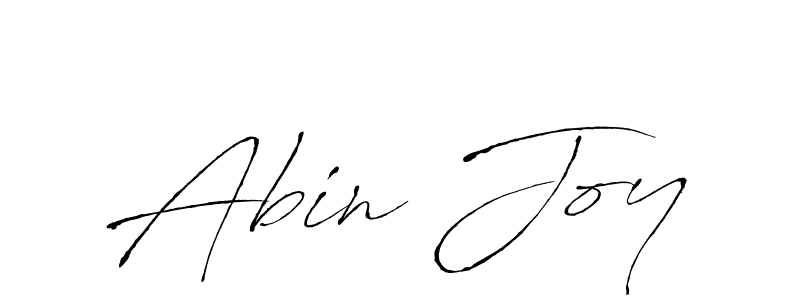 Antro_Vectra is a professional signature style that is perfect for those who want to add a touch of class to their signature. It is also a great choice for those who want to make their signature more unique. Get Abin Joy name to fancy signature for free. Abin Joy signature style 6 images and pictures png