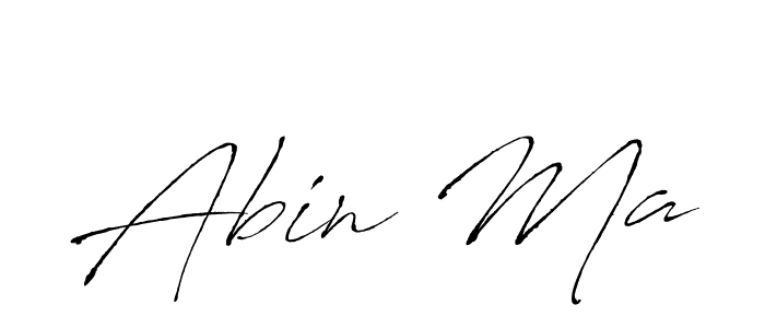 Once you've used our free online signature maker to create your best signature Antro_Vectra style, it's time to enjoy all of the benefits that Abin Ma name signing documents. Abin Ma signature style 6 images and pictures png