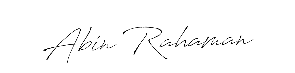 Use a signature maker to create a handwritten signature online. With this signature software, you can design (Antro_Vectra) your own signature for name Abin Rahaman. Abin Rahaman signature style 6 images and pictures png
