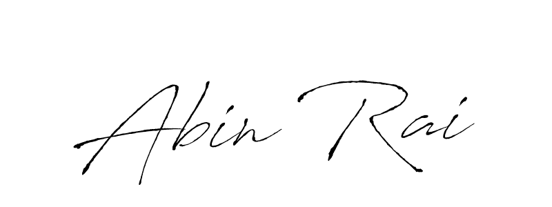 Also we have Abin Rai name is the best signature style. Create professional handwritten signature collection using Antro_Vectra autograph style. Abin Rai signature style 6 images and pictures png