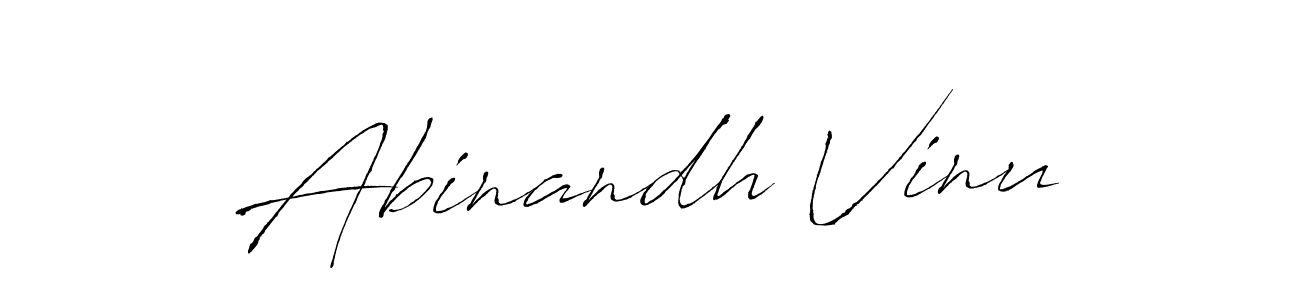 Make a beautiful signature design for name Abinandh Vinu. Use this online signature maker to create a handwritten signature for free. Abinandh Vinu signature style 6 images and pictures png