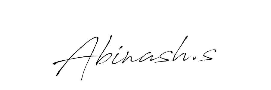 Design your own signature with our free online signature maker. With this signature software, you can create a handwritten (Antro_Vectra) signature for name Abinash.s. Abinash.s signature style 6 images and pictures png