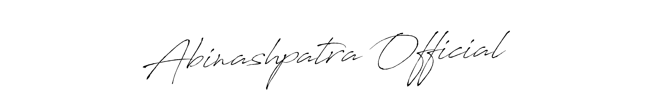 Create a beautiful signature design for name Abinashpatra Official. With this signature (Antro_Vectra) fonts, you can make a handwritten signature for free. Abinashpatra Official signature style 6 images and pictures png