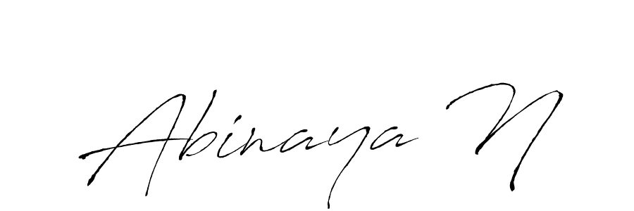 Create a beautiful signature design for name Abinaya N. With this signature (Antro_Vectra) fonts, you can make a handwritten signature for free. Abinaya N signature style 6 images and pictures png