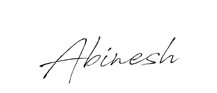 How to make Abinesh name signature. Use Antro_Vectra style for creating short signs online. This is the latest handwritten sign. Abinesh signature style 6 images and pictures png